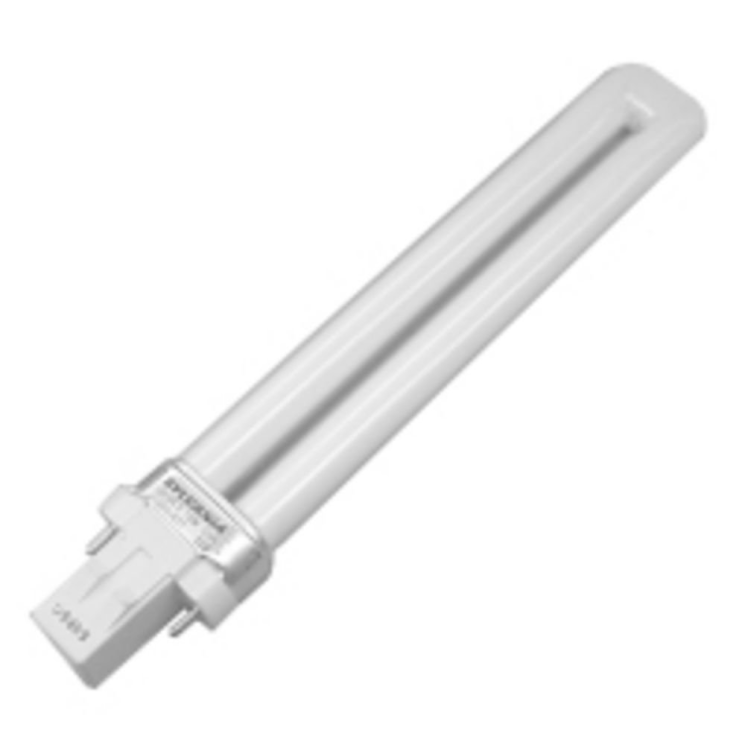 13W T4 CFL - 2-Pin Quad-Tube - GX23-2 Base - 3500K