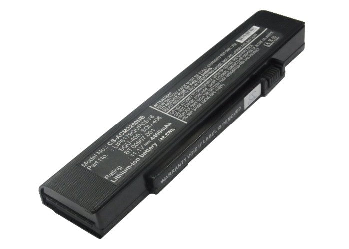 11.1V 4400mAh Li-ion Notebook/Laptop Battery for Acer