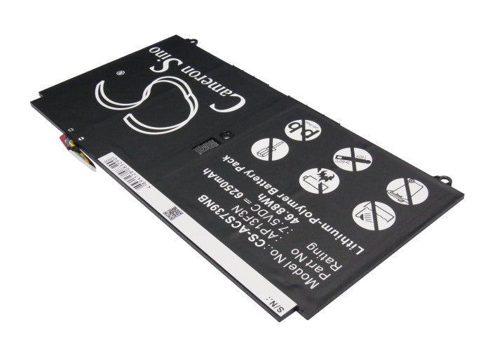 7.5V 6250mAh/46.88Wh Li-Polymer Notebook/Laptop Battery for Acer