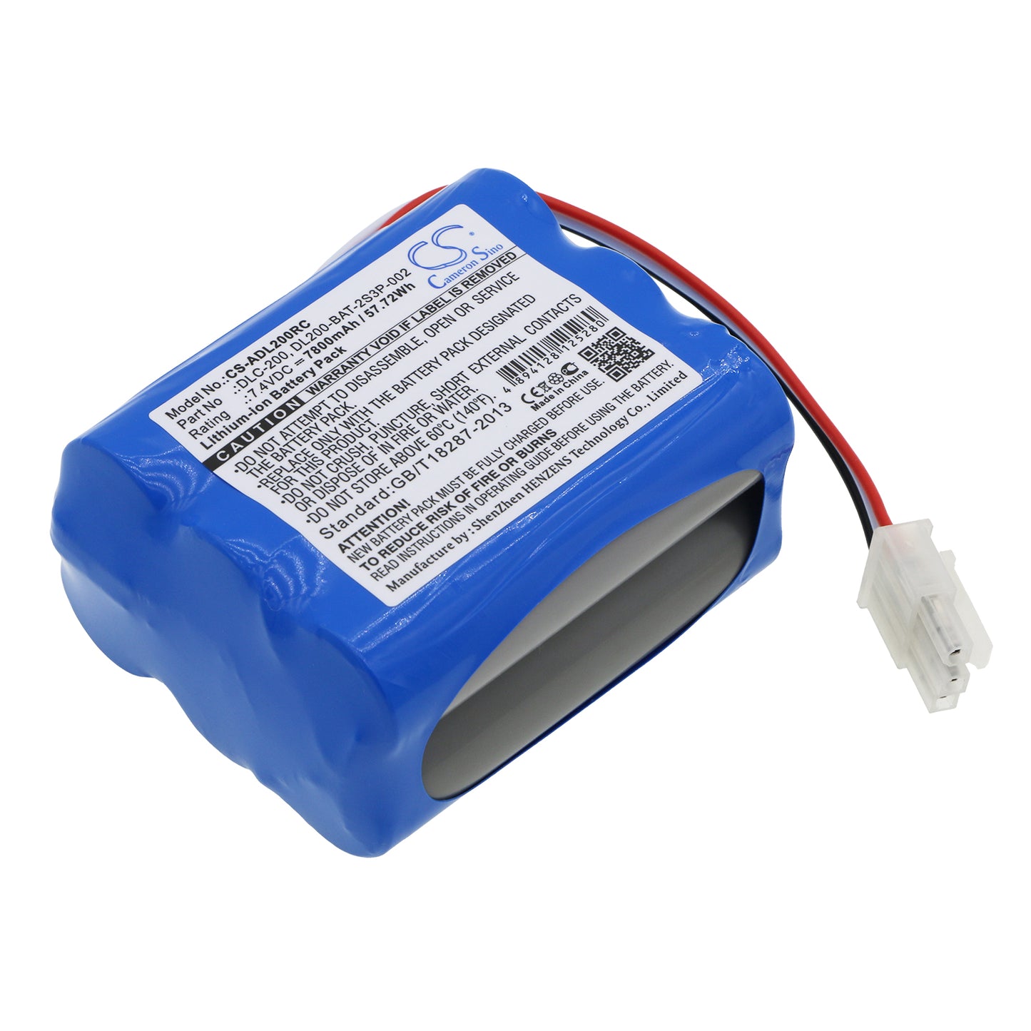 7.4V 7800mAh/57.72Wh Li-ion Cable Modem Battery for AT&T