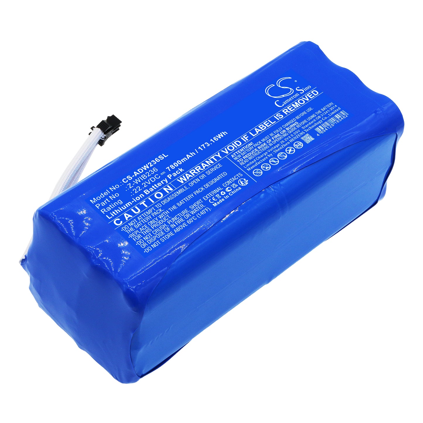 CS-ADW236SL Replacement Battery – Compatible with WIFLY BAR QA5