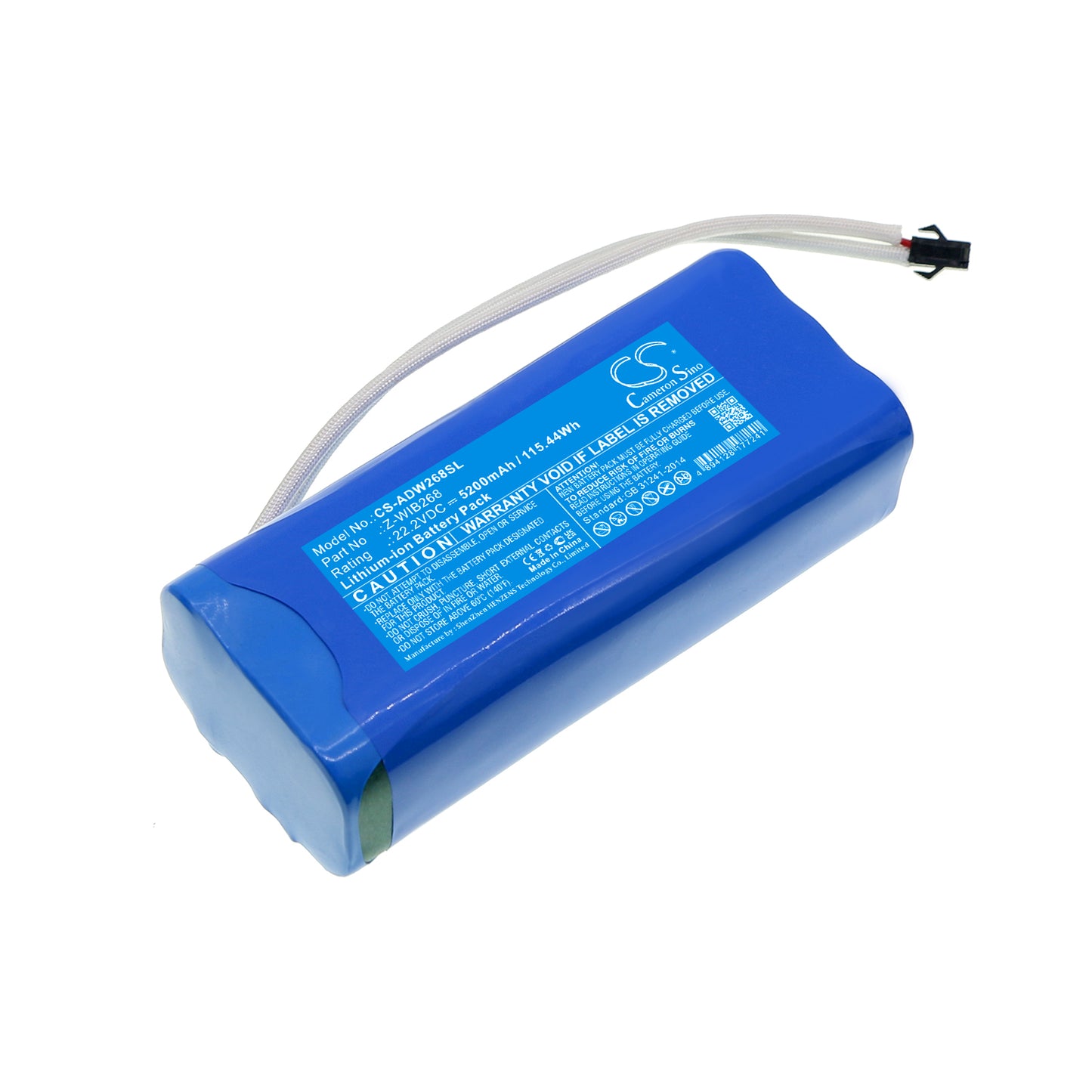 CS-ADW268SL Replacement Battery – Compatible with WIFLY CHAMELEON