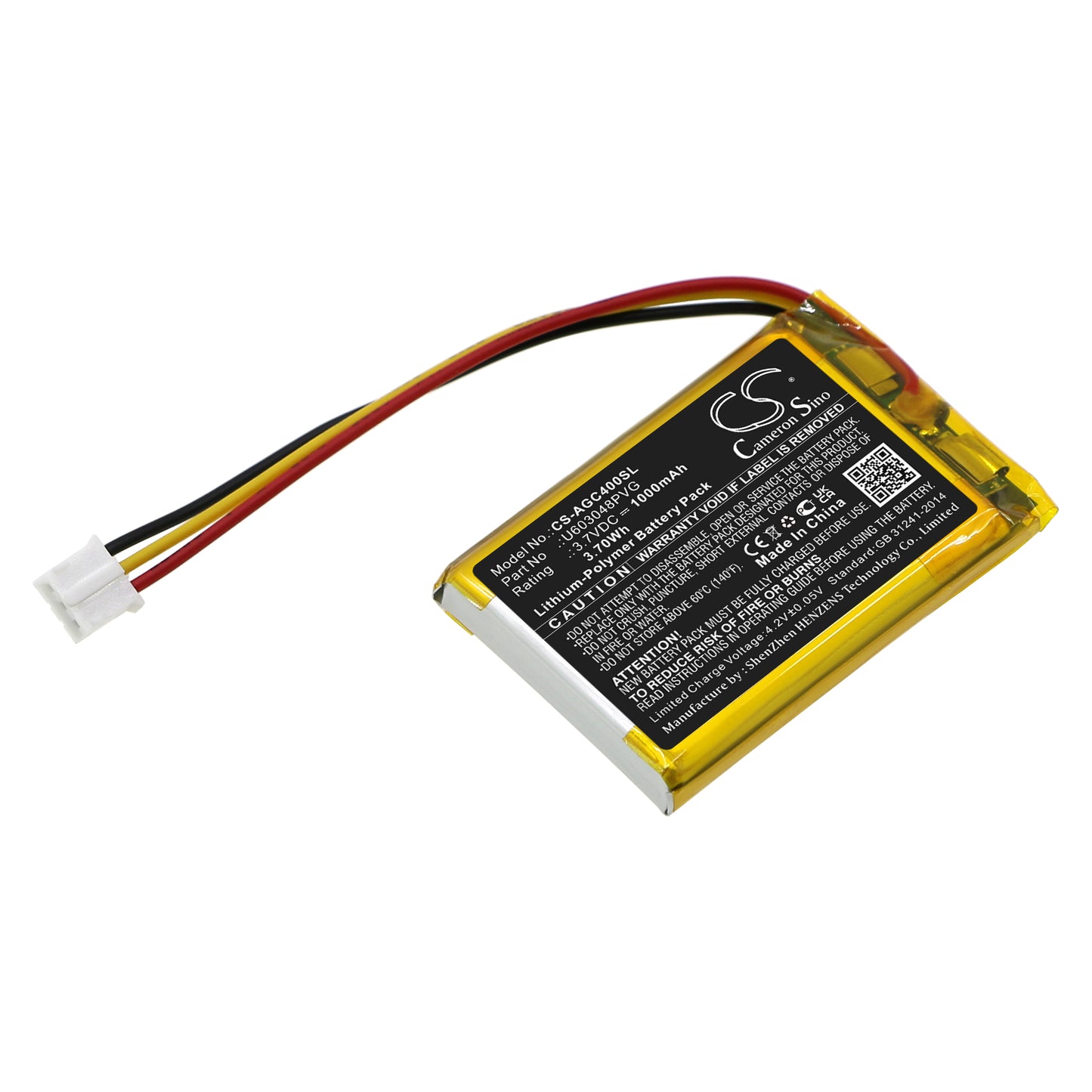 CS-AGC400SL Replacement Battery – Compatible with C40 TR Wireless Controller, Gaming C40 TR Wireless Control