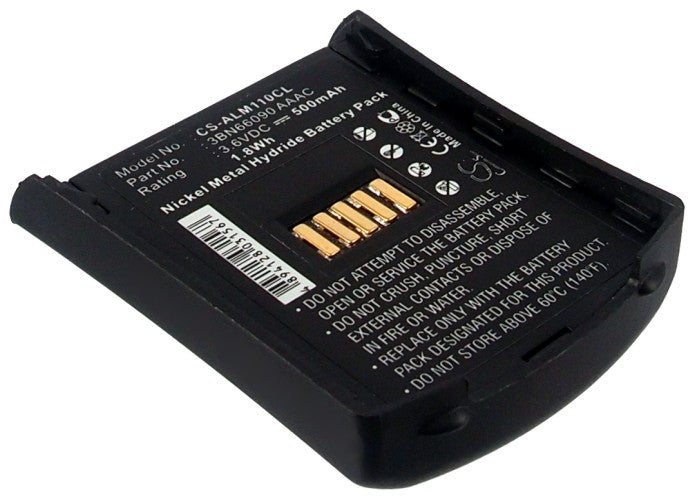 3.6V 500mAh/1.8Wh Ni-MH Cordless Phone Battery for Alcatel