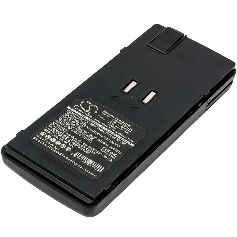 9.6V 700mAh/6.72Wh Ni-MH Two-Way Radio Battery for ALINCO