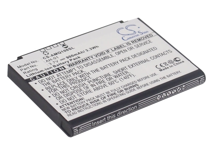 3.7V 900mAh/3.33Wh Li-ion VoIP Phone Battery for AMOI