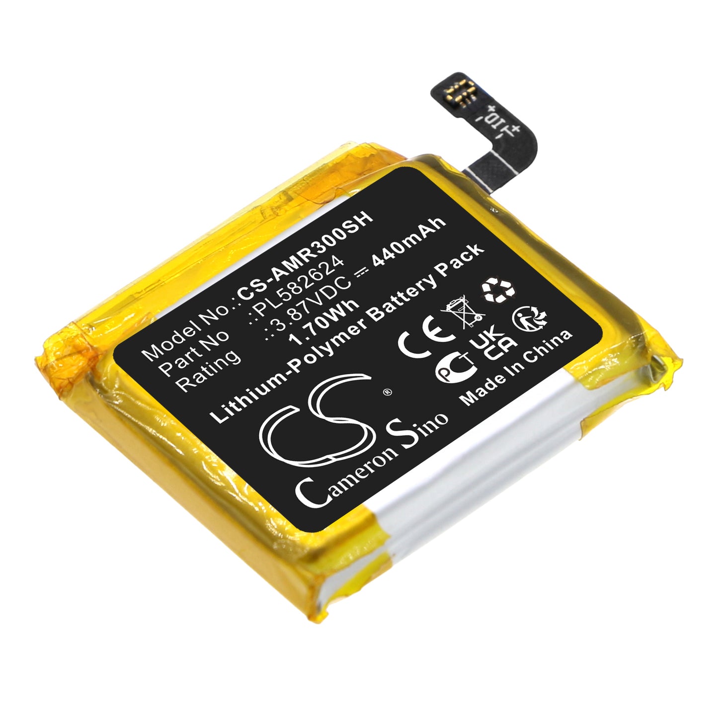 CS-AMR300SH Replacement Battery – Compatible with A2039, A2040, GTR 3, GTR 3 Pro