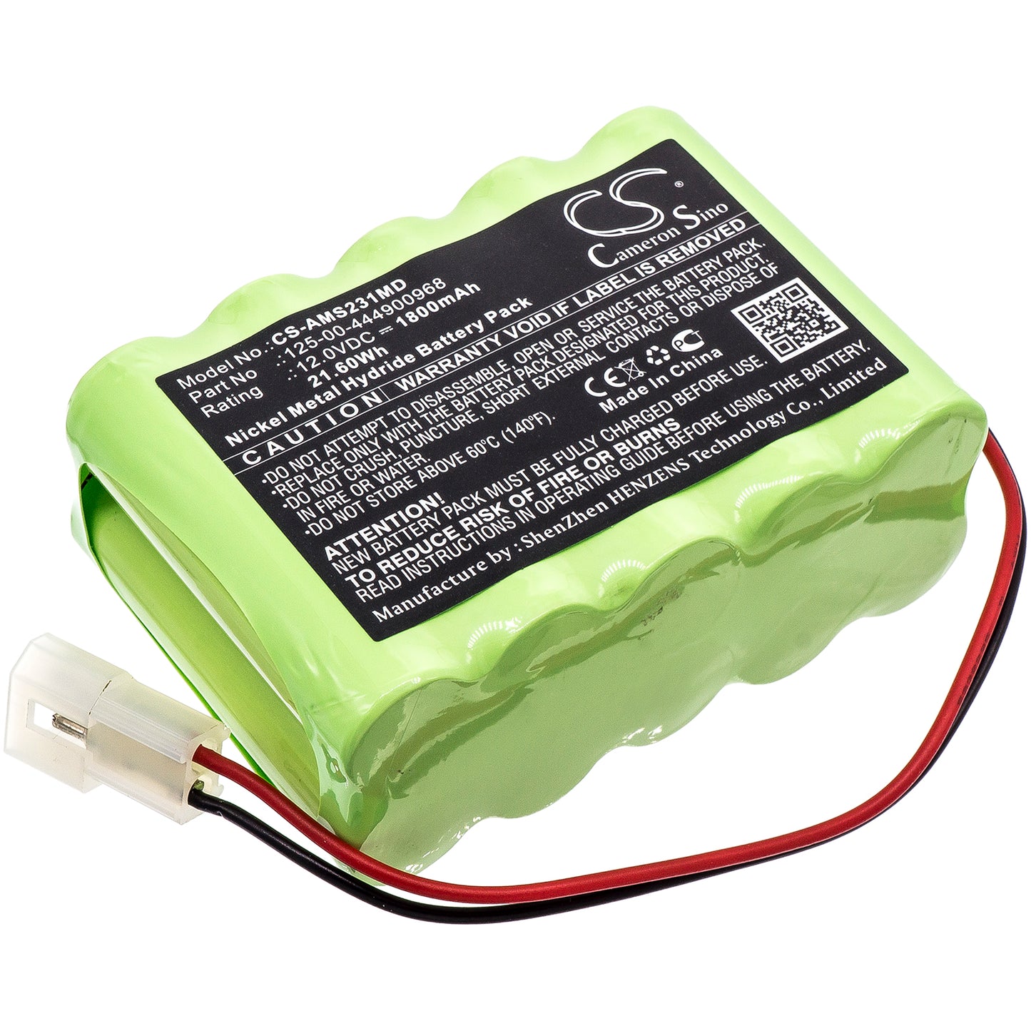CS-AMS231MD Replacement Battery – Compatible with Infusion Pump 231, Infusion pump 531