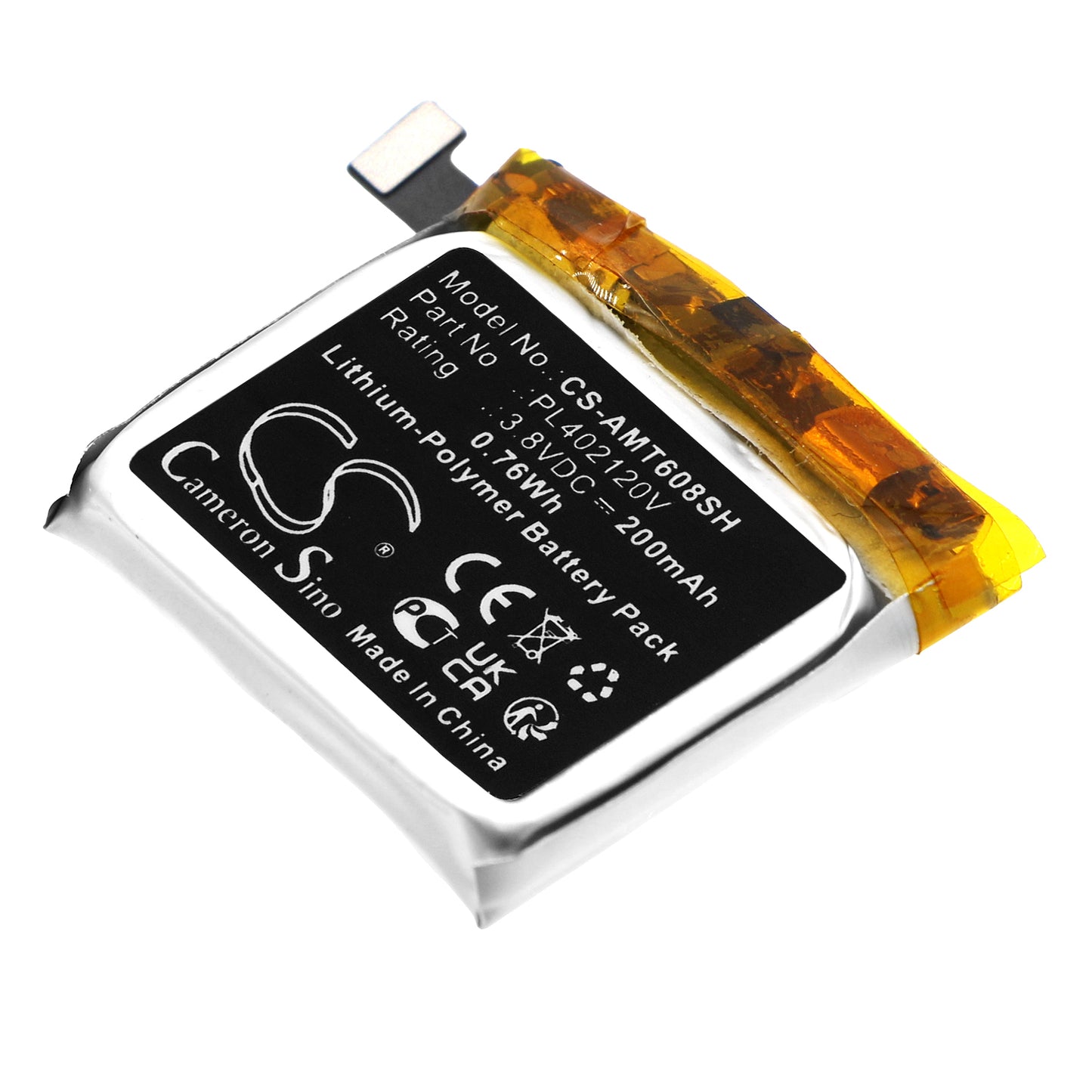 CS-AMT608SH Replacement Battery – Compatible with A1608, Bip