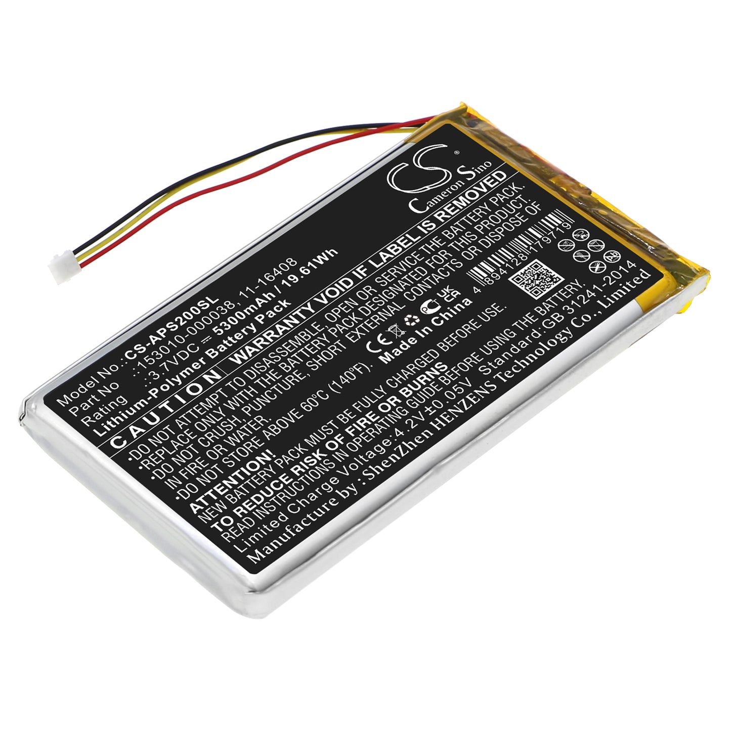 CS-APS200SL Replacement Battery – Compatible with Stratus 2, Stratus 2S, Stratus 3