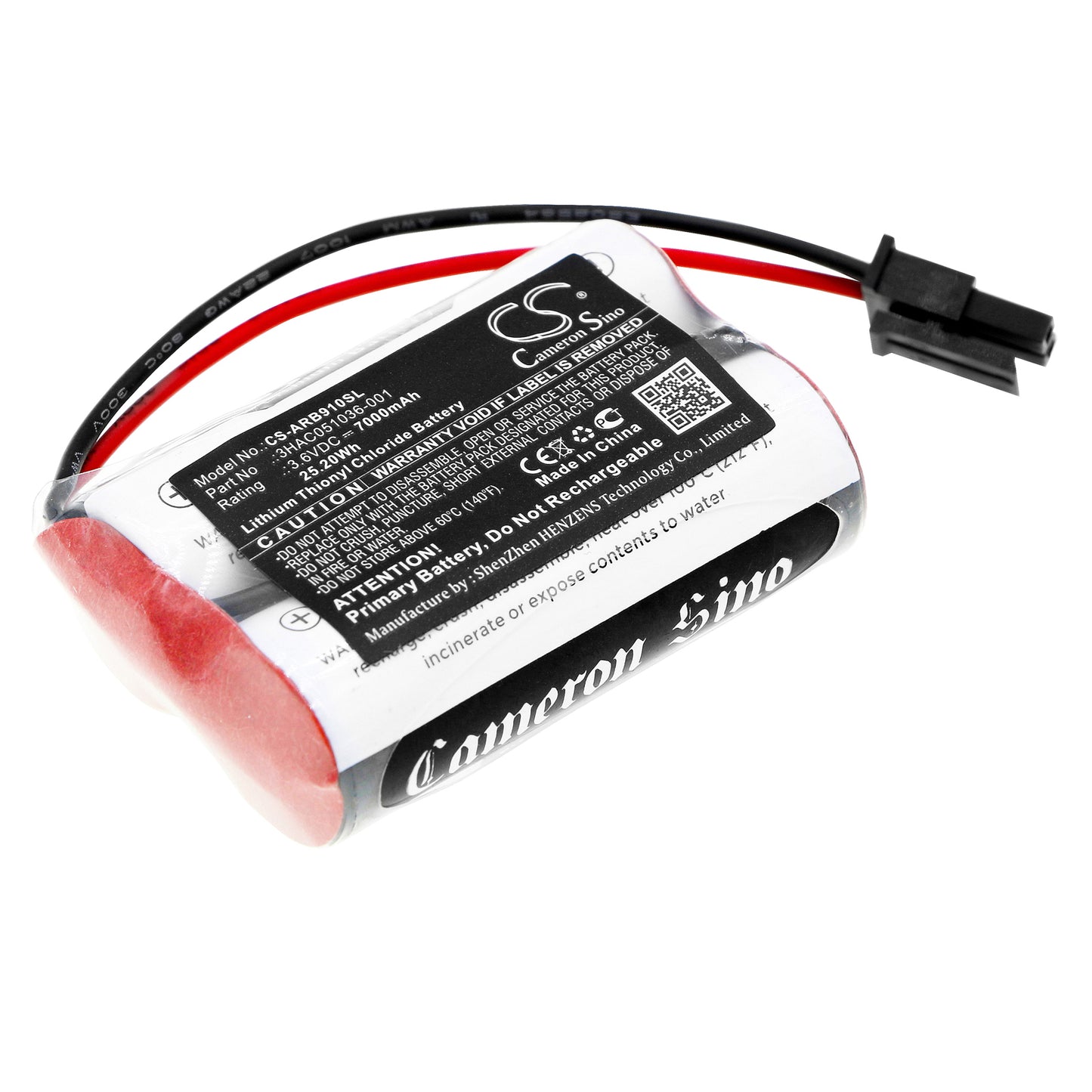 CS-ARB910SL Replacement Battery – Compatible with 1s2 PLS17500, IRB 1200, IRB 910SC