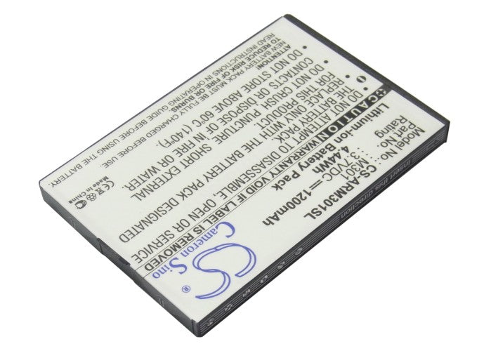 3.7V 1200mAh Li-ion Mobile/SmartPhone Battery for AURO