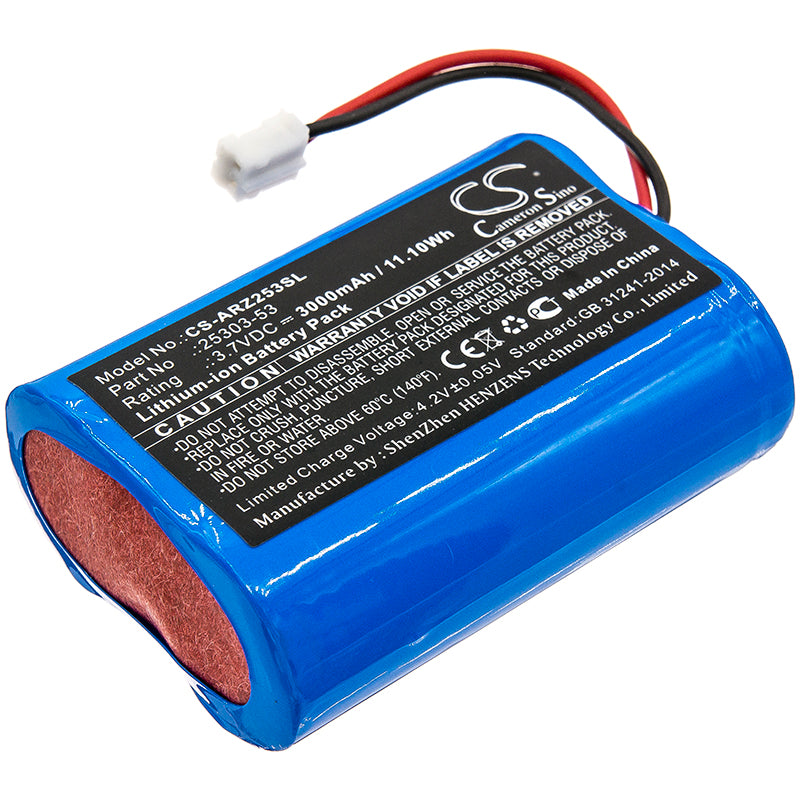 CS-ARZ253SL Replacement Battery – Compatible with Omega Zen pipette controllers