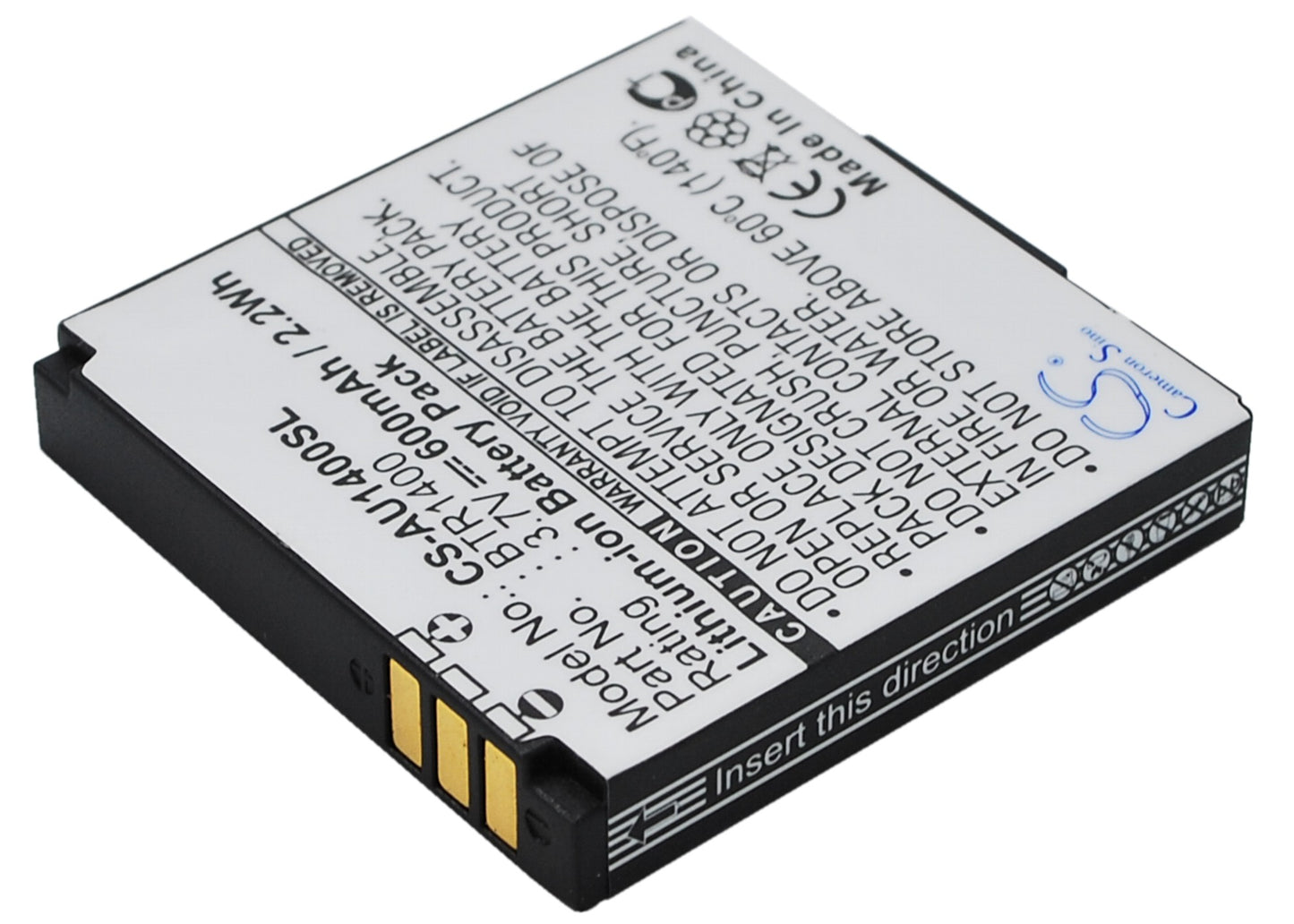 3.7V 600mAh Li-ion Mobile/SmartPhone Battery for UTStarcom