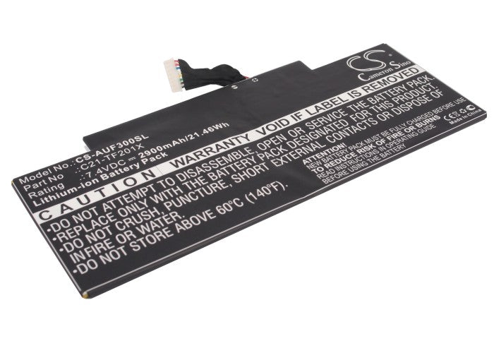 7.4V 2900mAh/21.46Wh Li-Polymer Tablet Battery for Asus