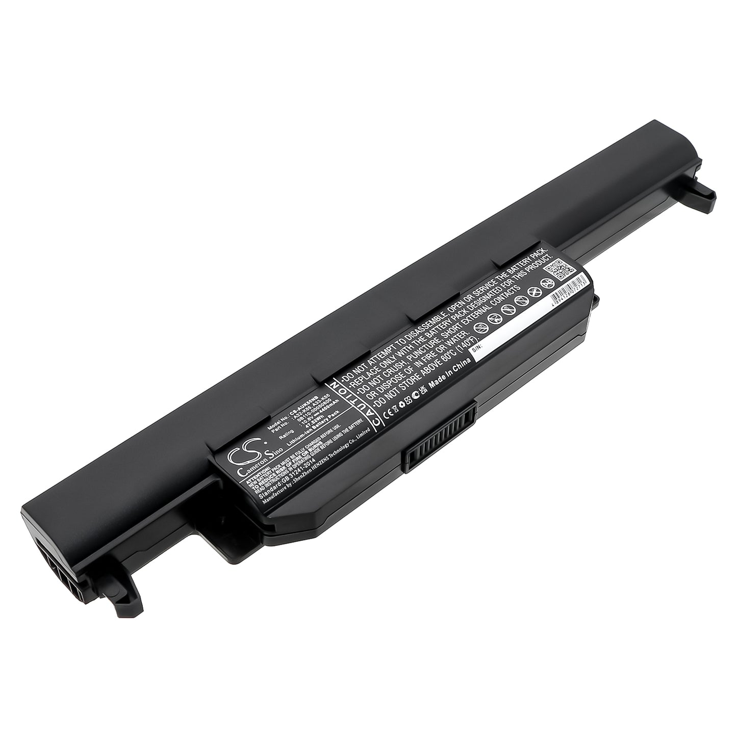10.8V 4400mAh/47.52Wh Li-ion Notebook/Laptop Battery for Asus