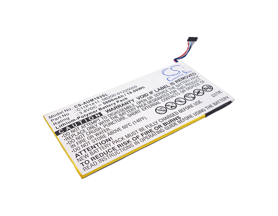 3.8V 5000mAh/19.00Wh Li-Polymer Tablet Battery for Asus