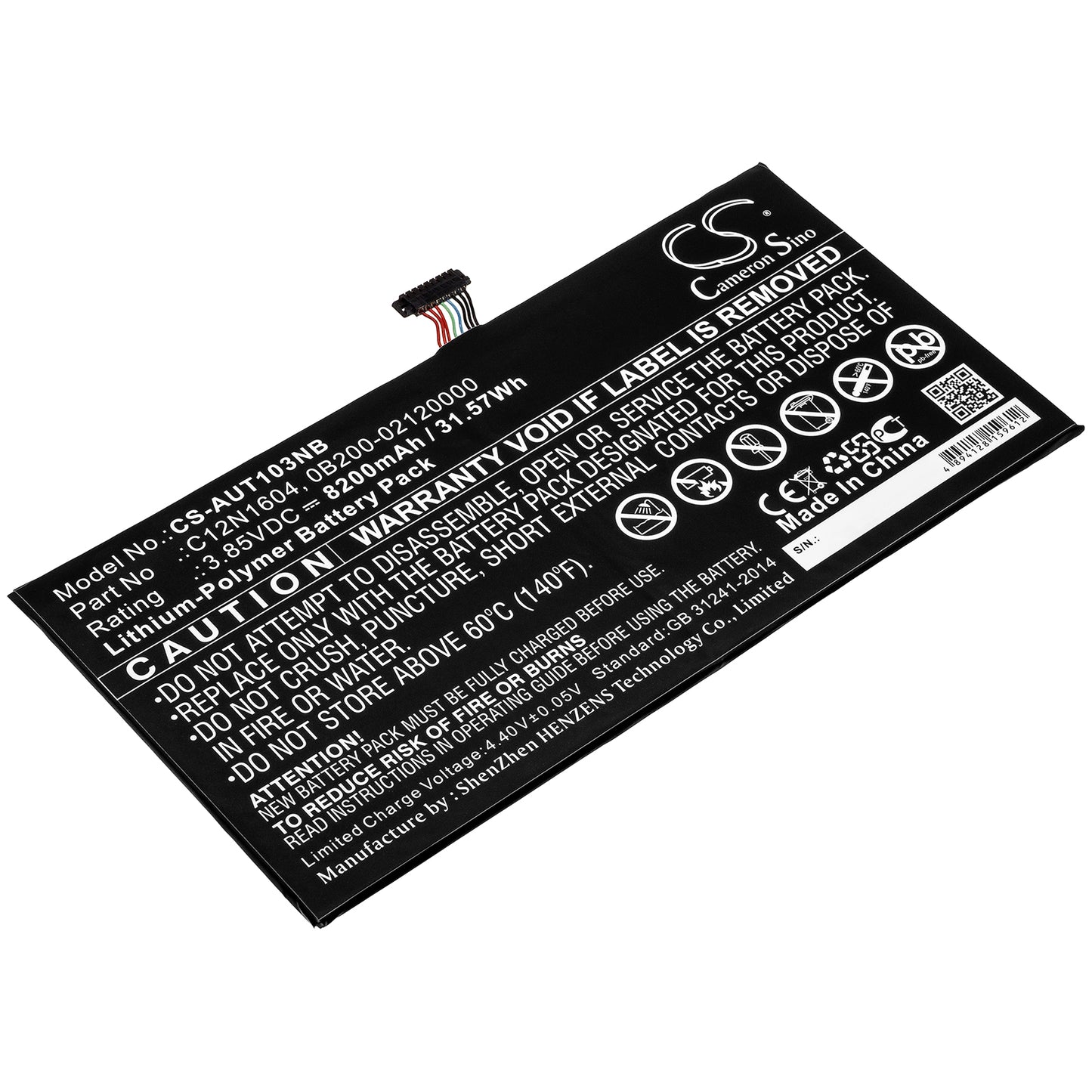 CS-AUT103NB Replacement Battery – Compatible with T101HA, T101HA-3D, T101HA-3E, T101HA-3K, T101HA-C4-GR, T101HA-GR001T, T101HA-GR003T, T101HA-GR004T, T101HA-GR005T, T101HA-GR007T, T101HA-GR008T, T101HA-GR011T, T101HA-GR012T, T101HA-GR013T, T101HA-GR021T, T101HA-GR028T, T101HA-GR029T, T101HA-GR030T, T101HA-GR032T, T101HA-GR034T, T101HA-GR036T, T101HA-GR037T, T101HA-GR040T, T101HA-GR041T, T101HA-GR043T, T101HA-GR044T, T101HA-GR045T, T101HA-GR049T, T101HA-GR050T, T101HA-GR054T, T101HA-GR060T,