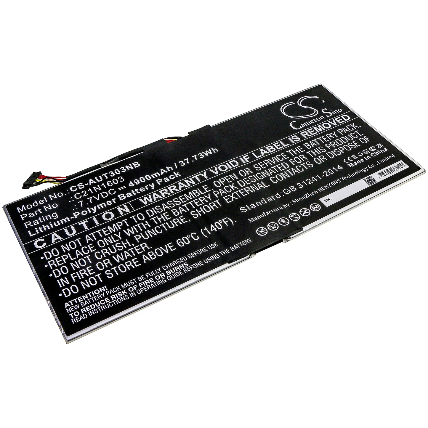 CS-AUT303NB Replacement Battery – Compatible with B9440UA, B9440UA-XS51, T302, T302C, T302CA, T303, T303U, T303UA, T303UA-0053G6200U, T303UA-3G, T303UA-6200GY, T303UA-DH54T, T303UA-DS75T, T303UA-DS76T, T303UA-GN027T, T303UA-GN028R, T303UA-GN032R, T303UA-GN039R, T303UA-GN040T, T303UA-GN041R, T303UA-GN043R, T303UA-GN043T, T303UA-GN044R, T303UA-GN045T, T303UA-GN046R, T303UA-GN047R, T303UA-GN050R, T303UA-GN051R, T303UA-GN052T, T303UA-GN053T, T303UA-GN054T, T303UA-GN060R, T303UA-GN060T,