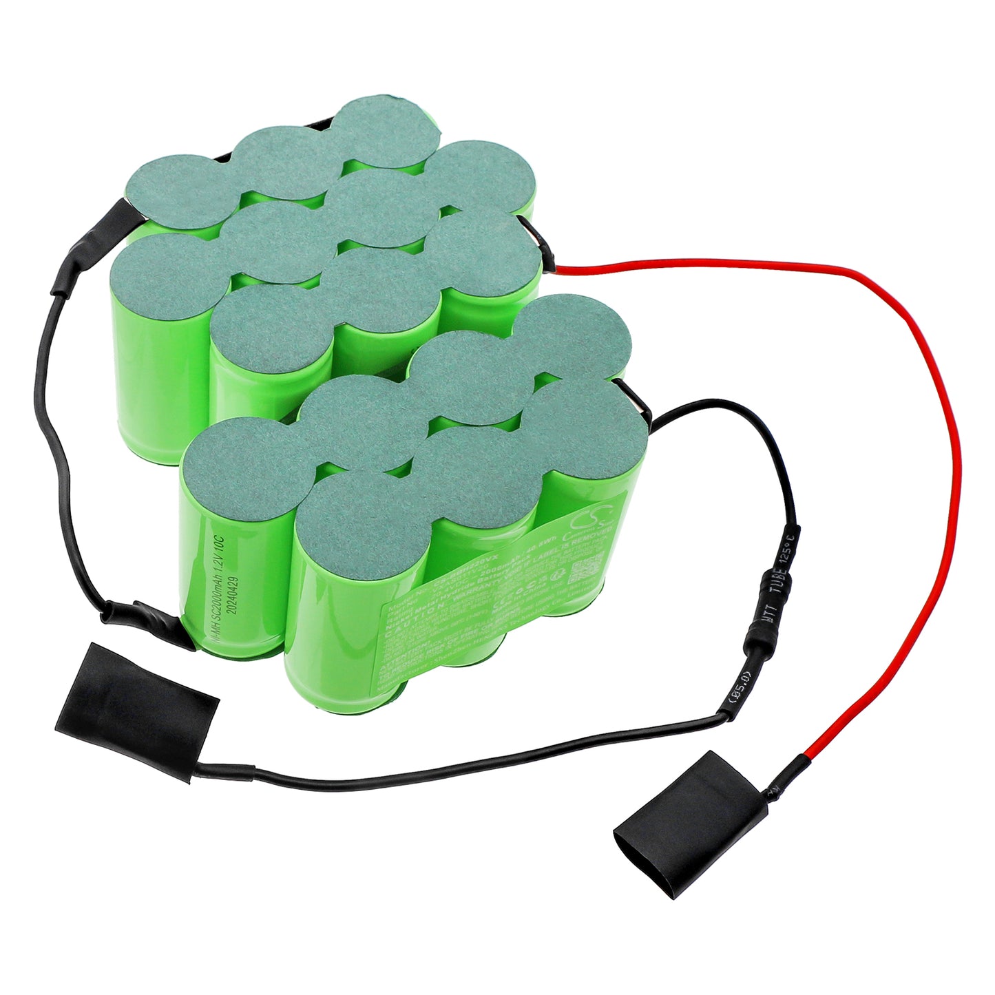 CS-BBH220VX Replacement Battery – Compatible with BBH22041, BBH22041/01, BBH22042, BBH22042/01, BBH2RB20GB/01, KL5736UA33, Ready y 2in1 20.4V