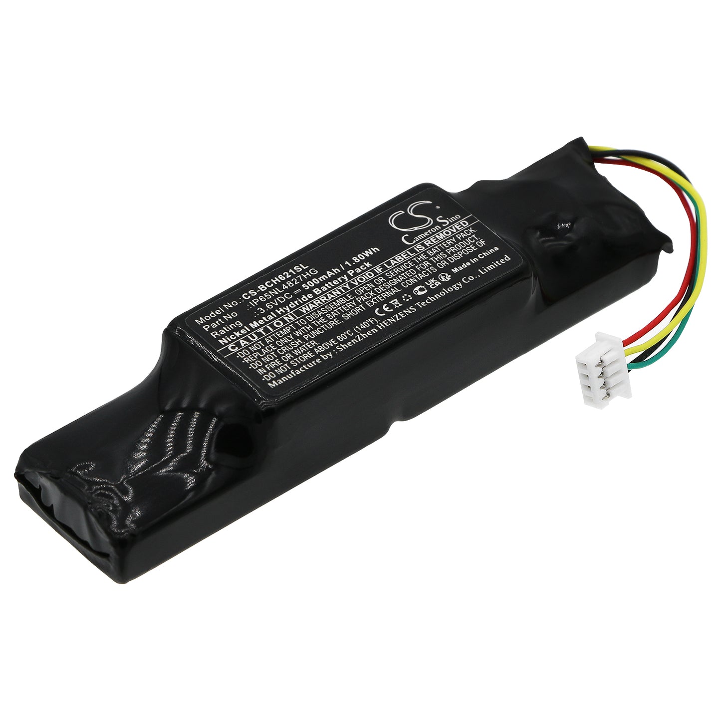 3.6V 500mAh/1.80Wh Ni-MH Wireless Headset Battery for Bosch