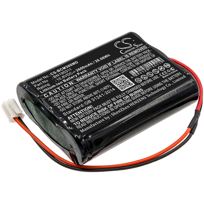CS-BCM300MD Replacement Battery – Compatible with BM3, BM3Vet, BM3VET Next Monitor, BM5Vet