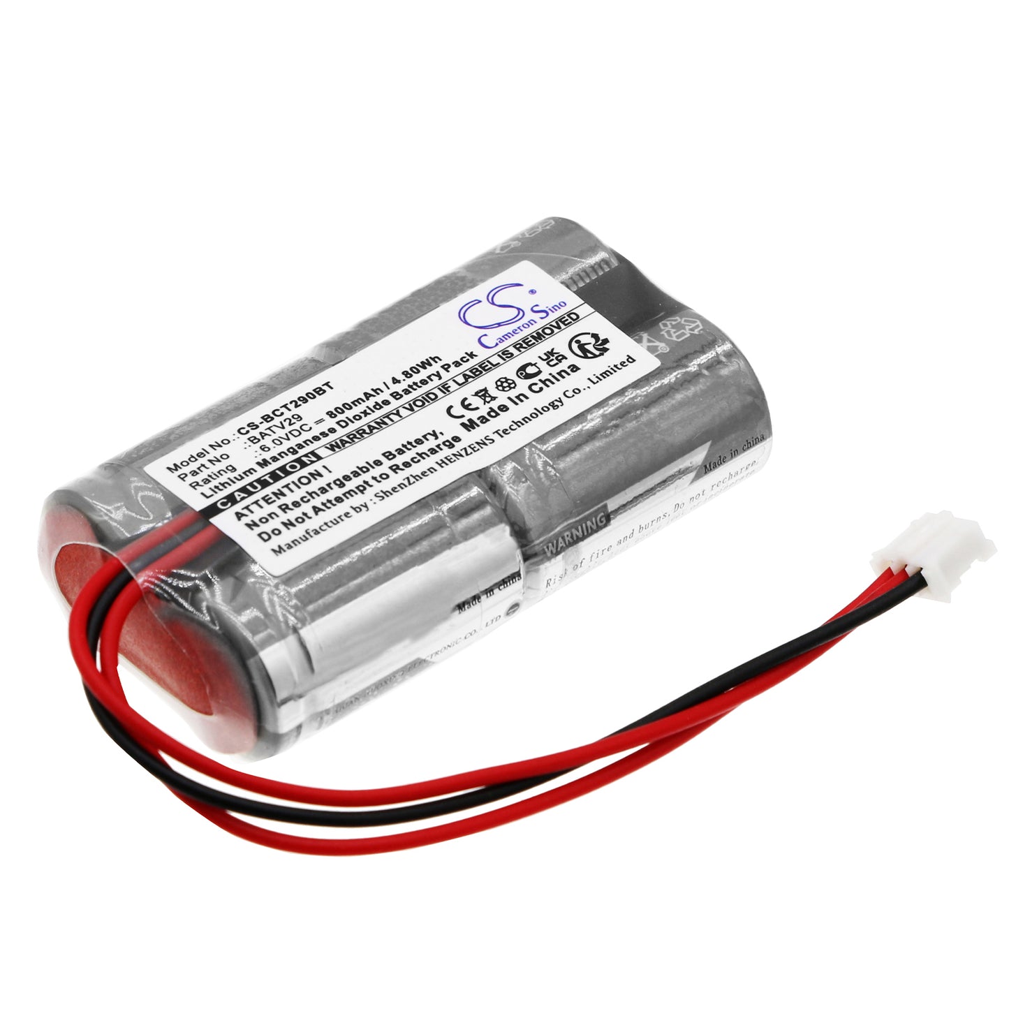 CS-BCT290BT Replacement Battery – Compatible with 102-27D