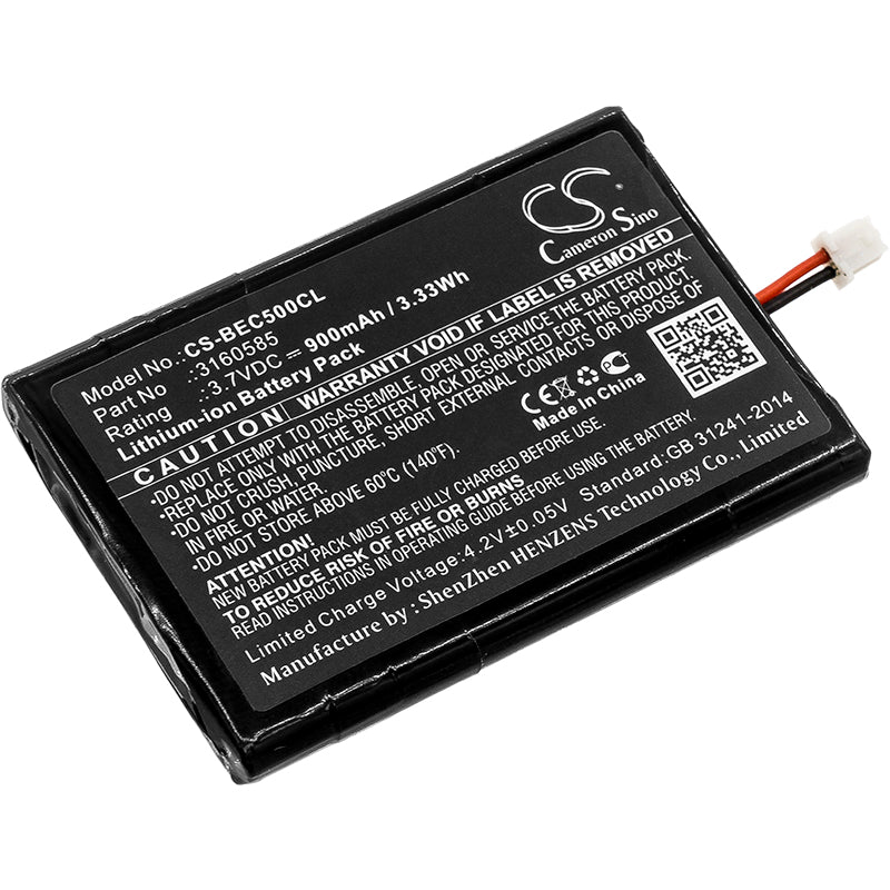 3.7V 900mAh/3.33Wh Li-ion Cordless Phone Battery for Bang & Olufsen