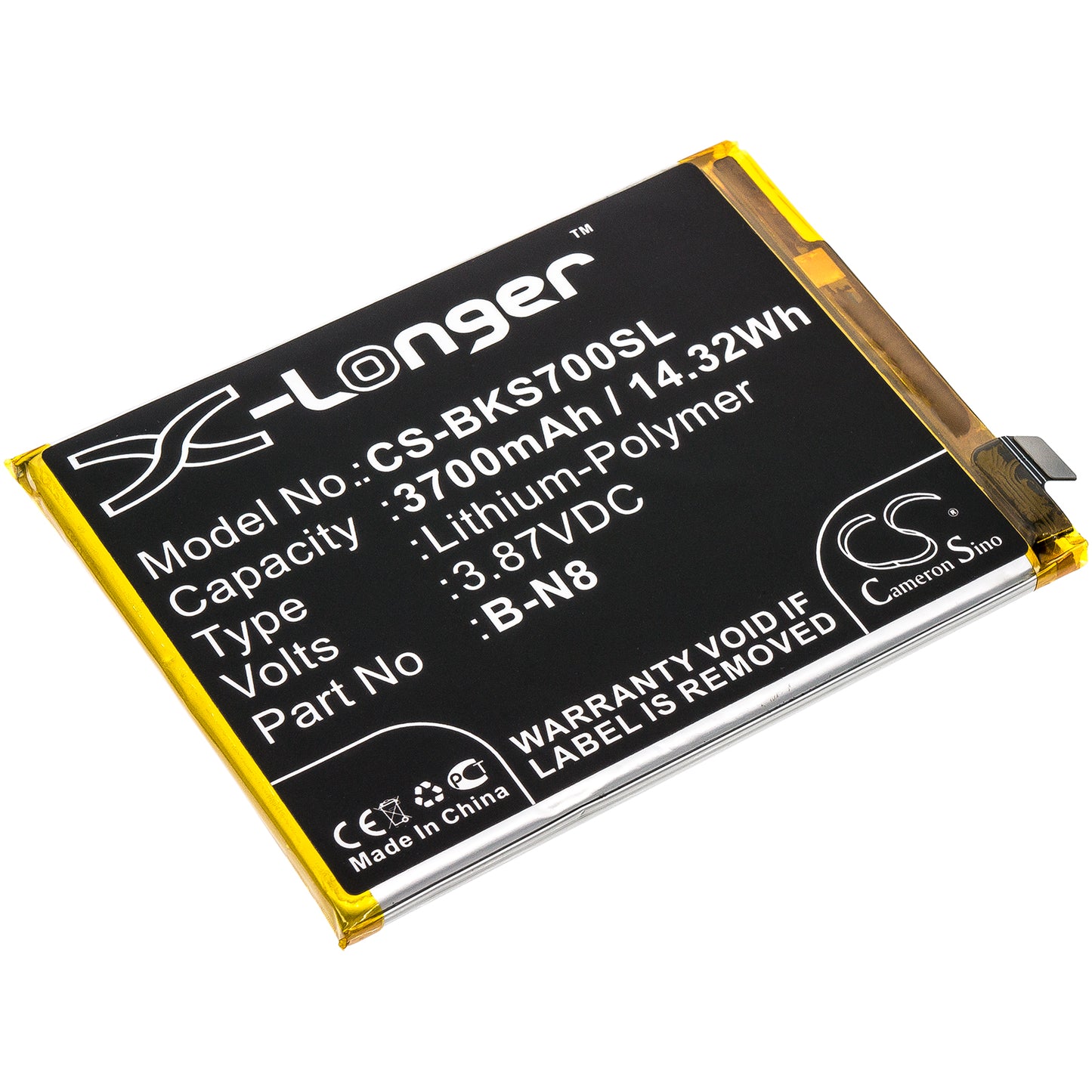 CS-BKS700SL Replacement Battery – Compatible with S7 5G, V20 Pro 5G, V2020, V2020A, V2020CA