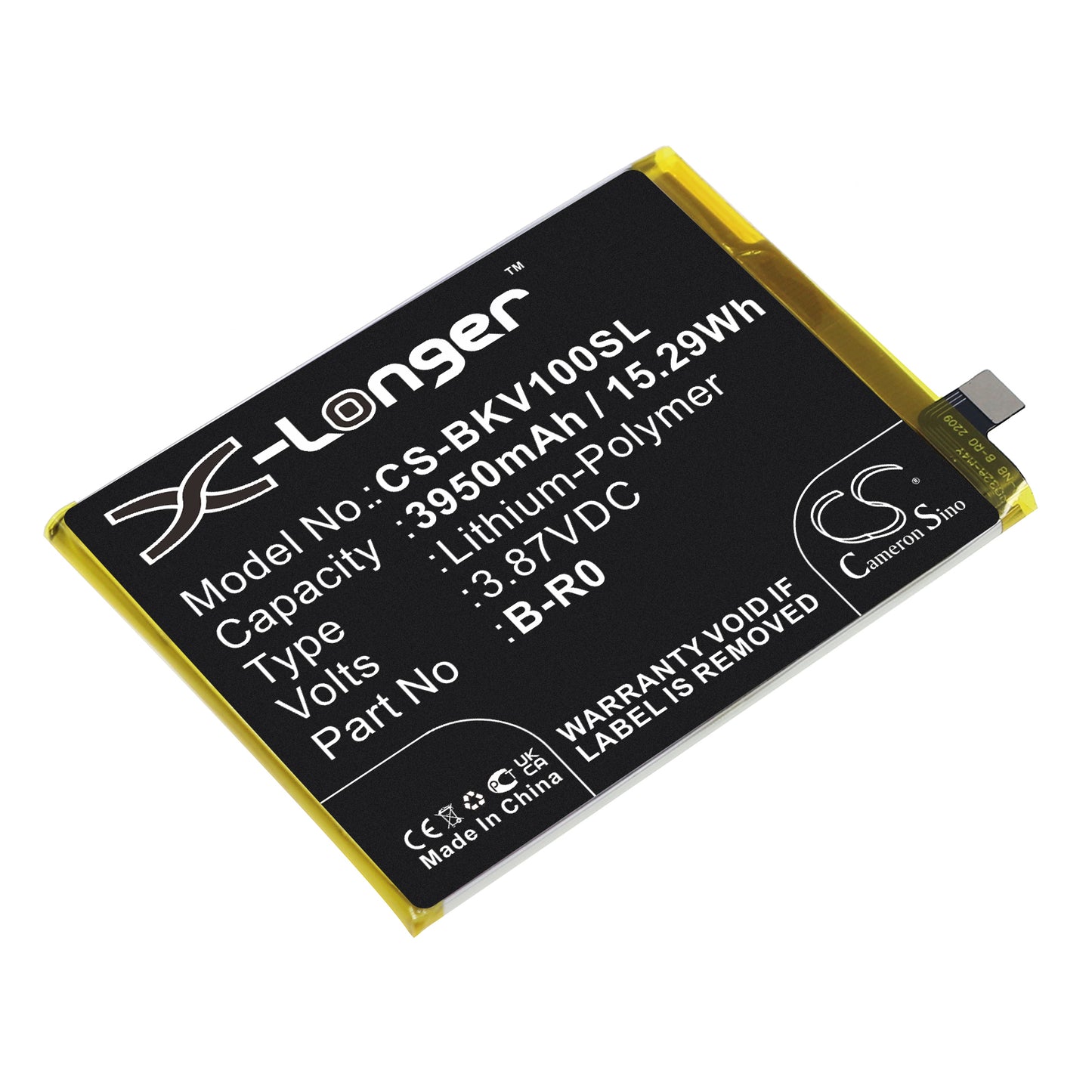CS-BKV100SL Replacement Battery – Compatible with S10, V2121A