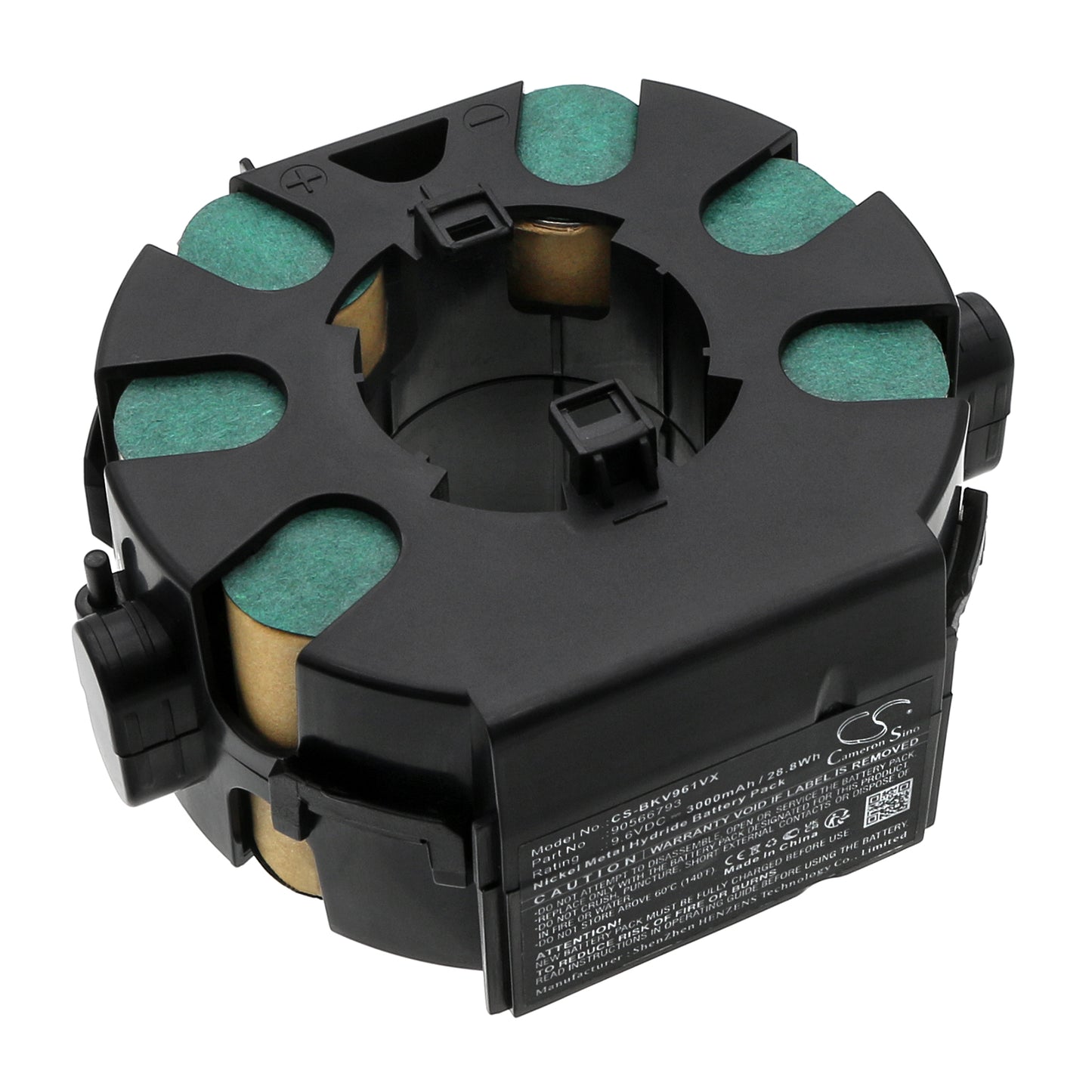 CS-BKV961VX Replacement Battery – Compatible with DV9610AN, DV9610ECN, DV9610N, WD9610, WD9610ECN