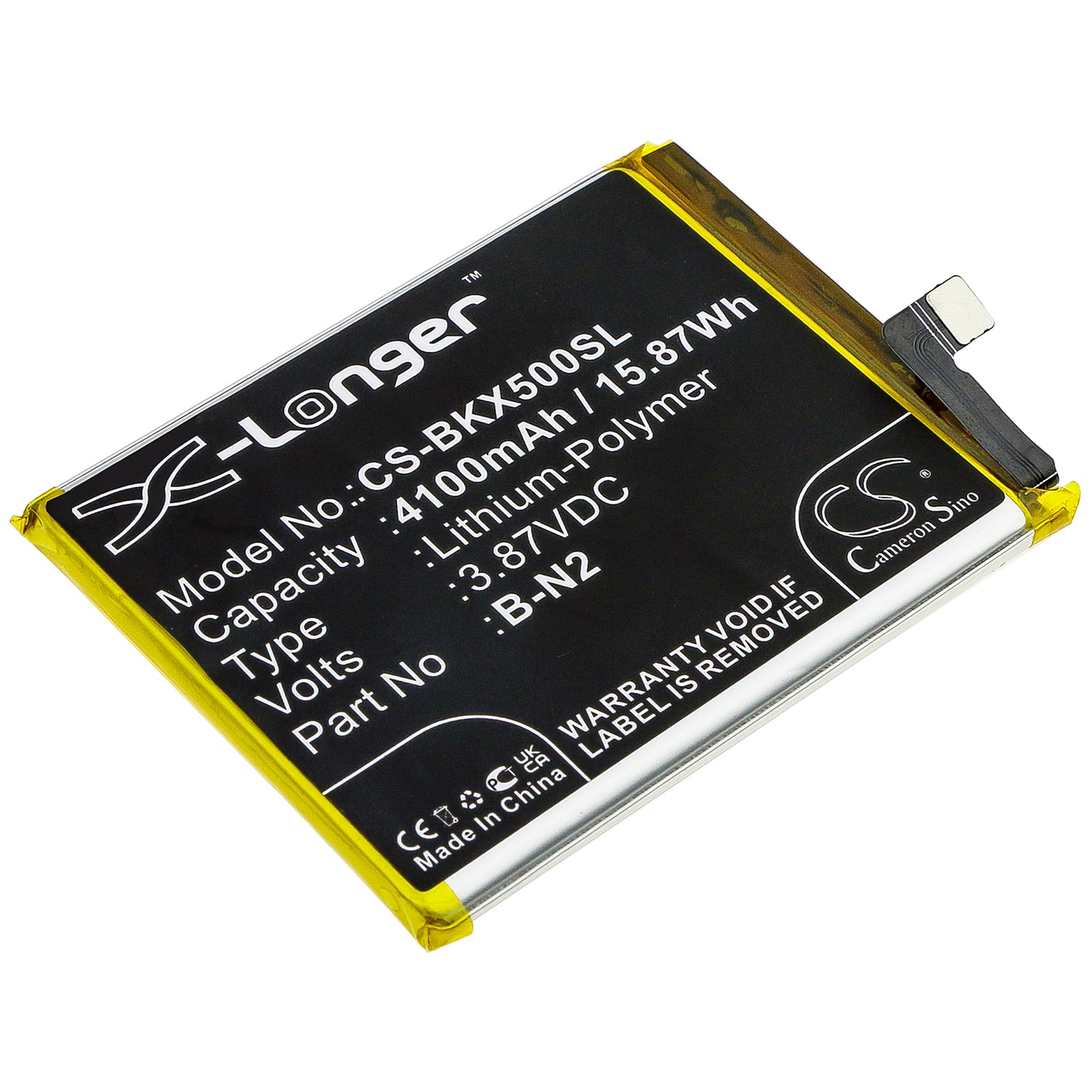 CS-BKX500SL Replacement Battery – Compatible with V2001, V2001A, X50, X50 5G
