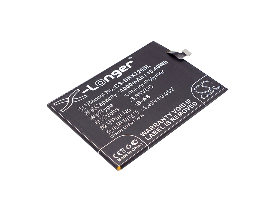3.85V 4000mAh/15.40Wh Li-Polymer Mobile/SmartPhone Battery for BBK