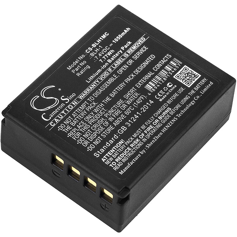 7.4V 1050mAh/7.77Wh Li-ion Camera Battery for OLYMPUS