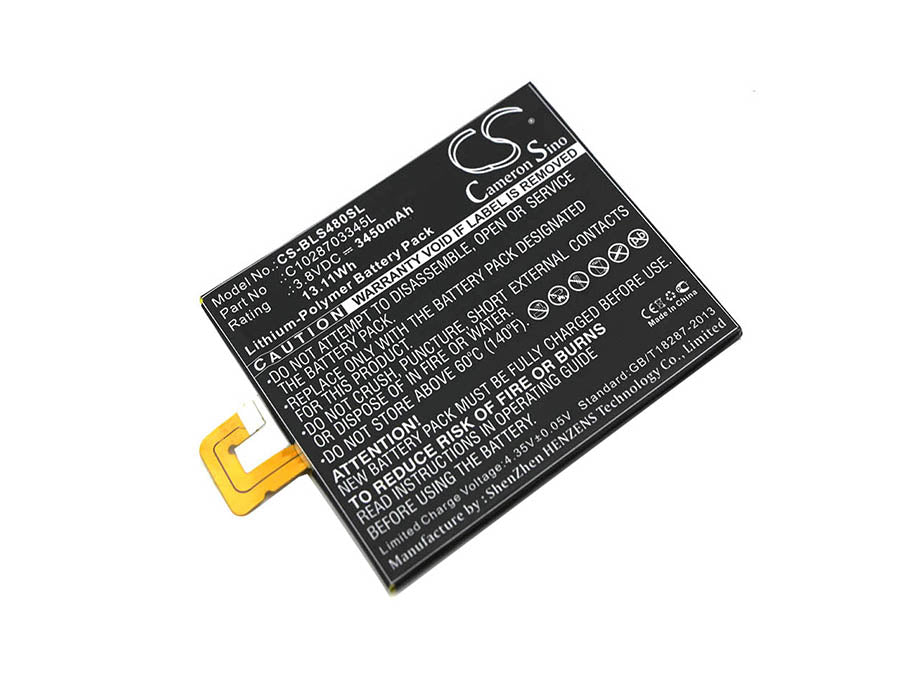 3.8V 3450mAh/13.11Wh Li-Polymer Mobile/SmartPhone Battery for BLU