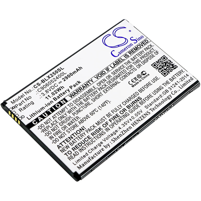 3.8V 2900mAh/11.02Wh Li-ion Mobile/SmartPhone Battery for BLU