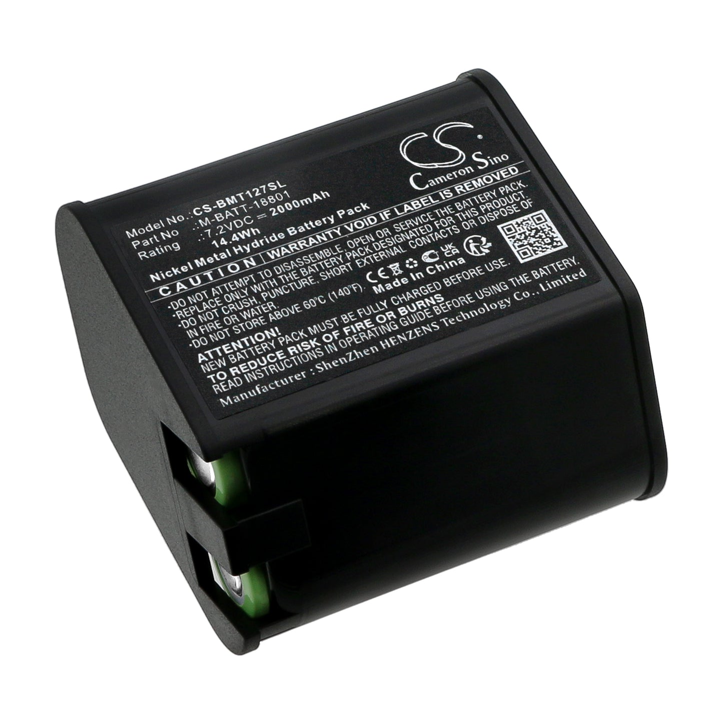 CS-BMT127SL Replacement Battery – Compatible with TLS PC Link, TLS PC Link Thermal Labeling S