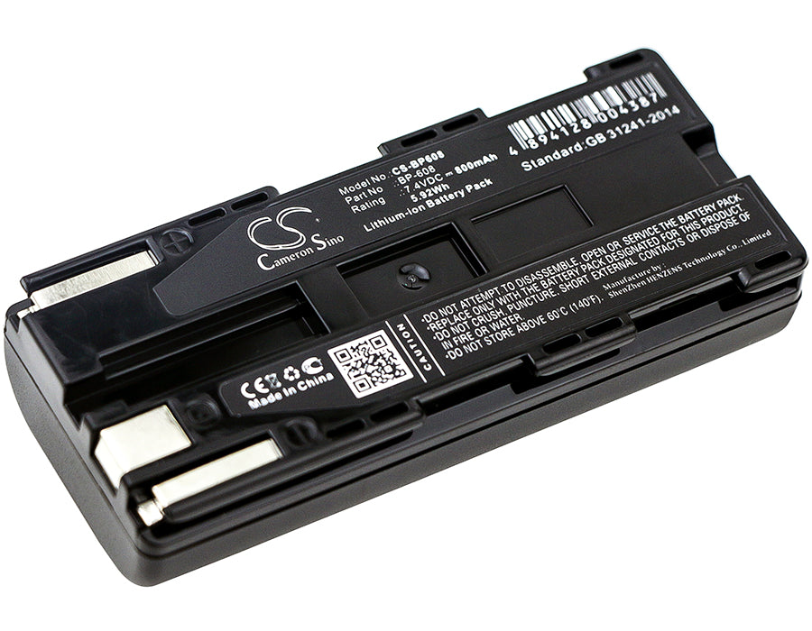 7.4V 800mAh/5.92Wh Li-ion Camera Battery for Canon