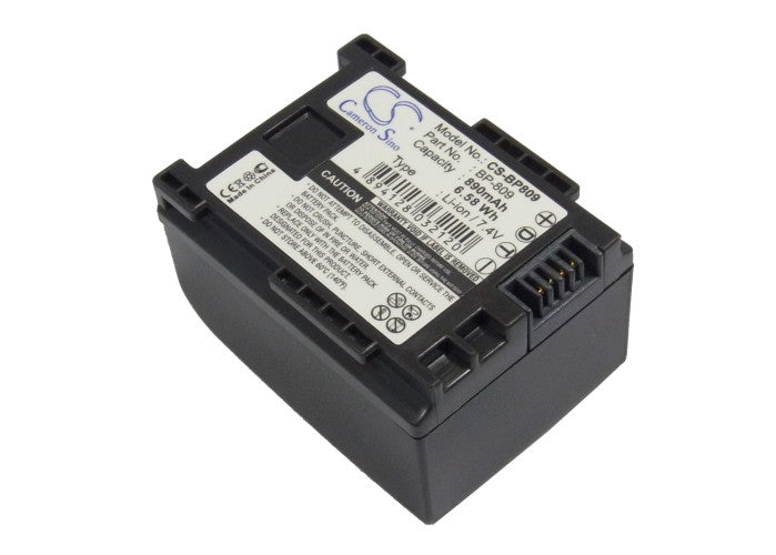 7.4V 890mAh Li-ion Camera Battery for Canon