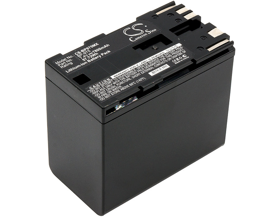7.4V 7800mAh Li-ion Camera Battery for Canon