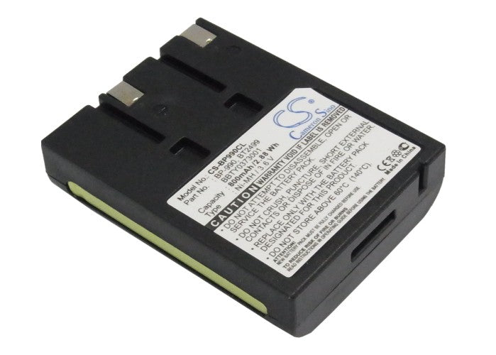 3.6V 800mAh Ni-MH Cordless Phone Battery for Radio Shack