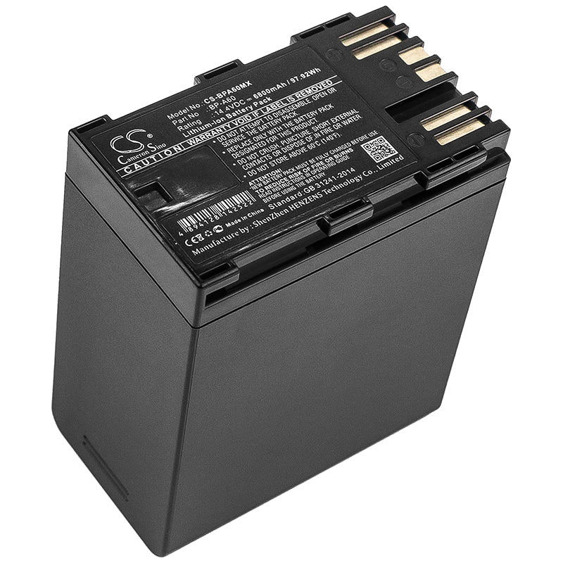 14.4V 6800mAh/97.92Wh Li-ion Camera Battery for Canon