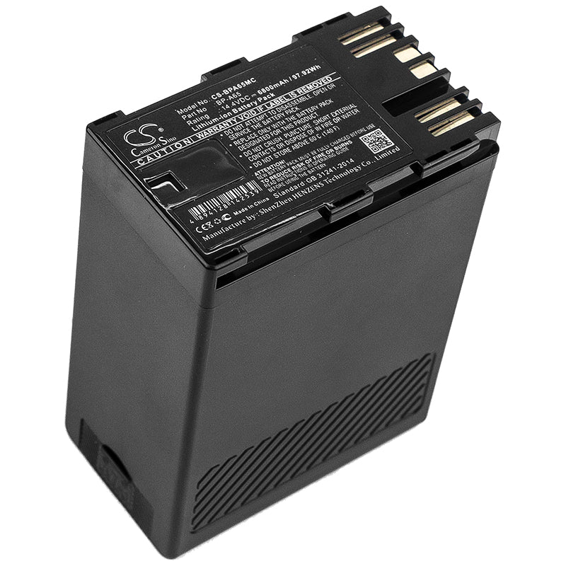 14.4V 6800mAh/97.92Wh Li-ion Camera Battery for Canon