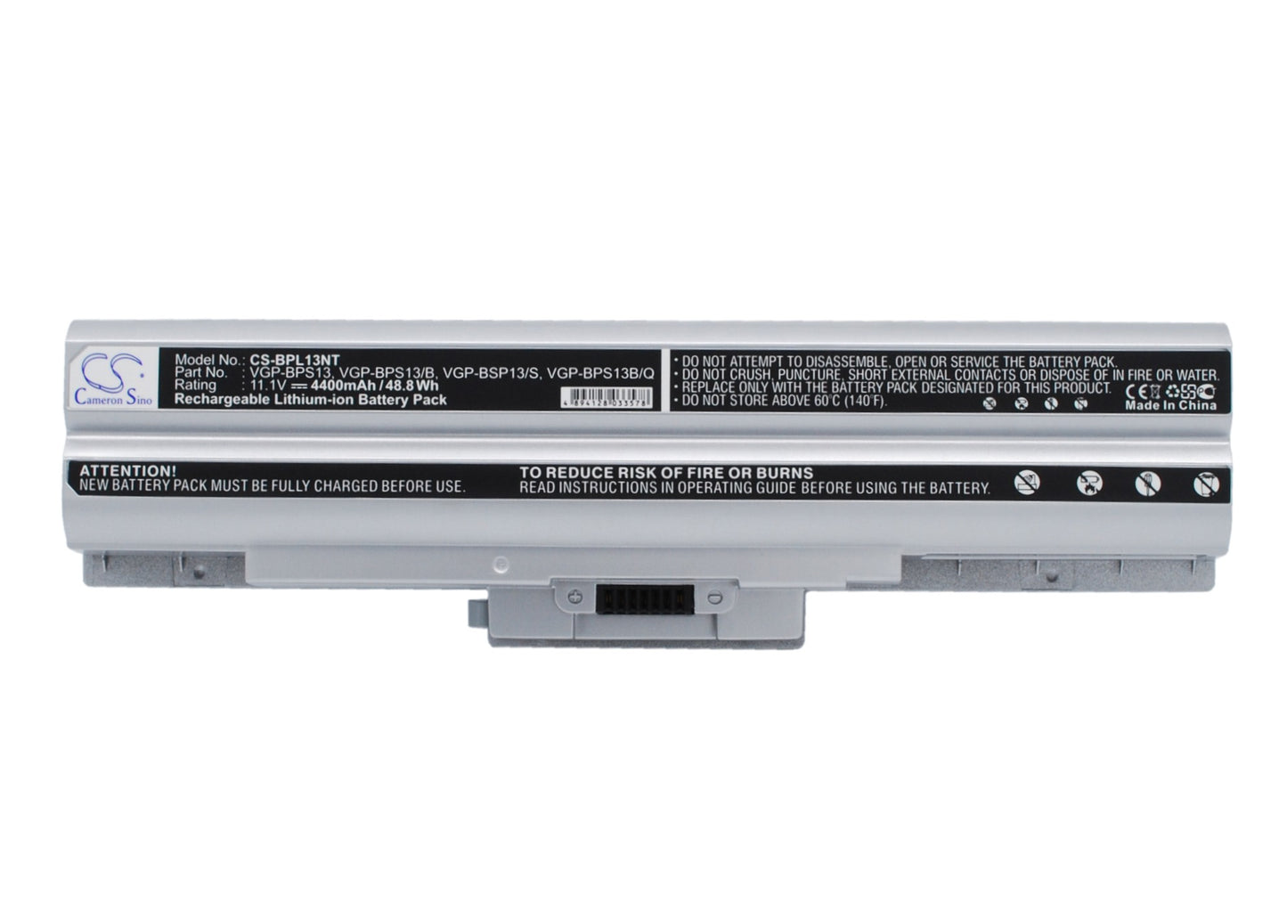 11.1V 4400mAh Li-ion Notebook/Laptop Battery for Sony