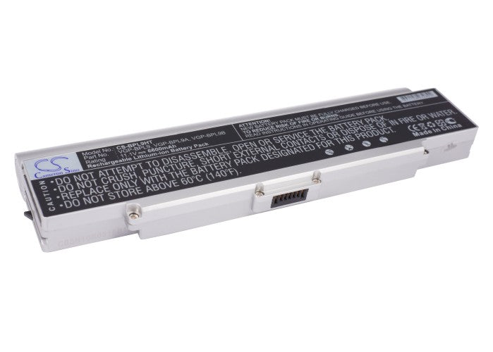 11.1V 6600mAh Li-ion Notebook/Laptop Battery for Sony