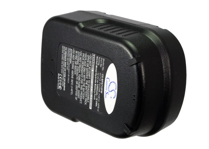 12V 1500mAh/18.00Wh Ni-MH Power Tools Battery for Black & Decker
