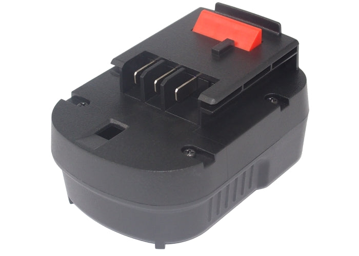 12V 2000mAh/24.00Wh Ni-MH Power Tools Battery for Black & Decker