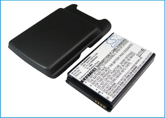 3.7V 3000mAh/11.1Wh Li-ion Mobile/SmartPhone Battery for Blackberry