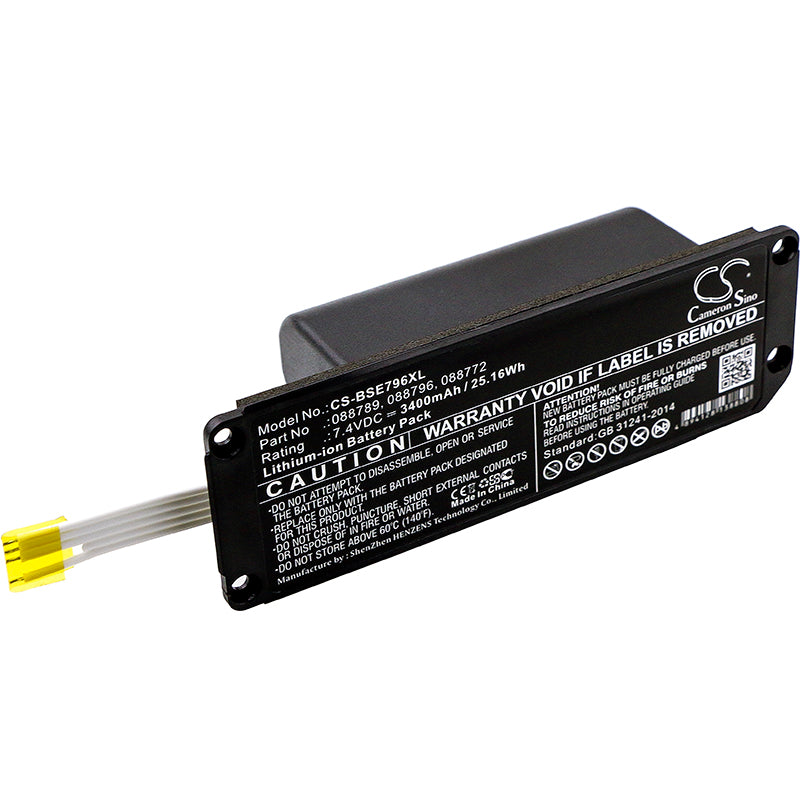 7.4V 3400mAh/25.16Wh Li-ion Speaker Battery for BOSE