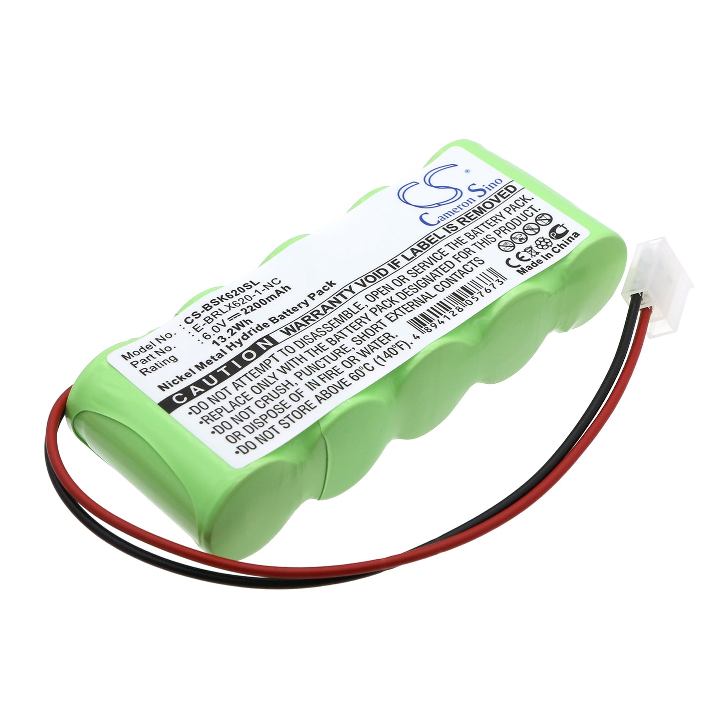 6V 2200mAh Ni-MH Smart Home Battery for BOSCH
